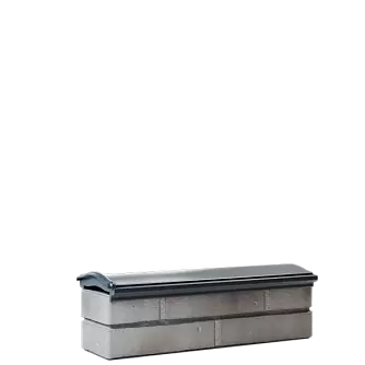 Парапет Monblan 1/2 кирпича серый купить в "Строй-Ресурсе"