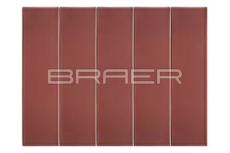 Кирпич лицевой BRAER М150 0,7НФ бордо гладкий в "Строй-Ресурсе"