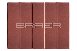 Кирпич лицевой BRAER М150 0,7НФ бордо гладкий купить в "Строй-Ресурсе"