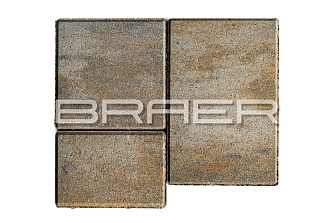 Тротуарная плитка Braer Старый город Венусбергер Color Mix Песчаник 40 мм купить в "Строй-Ресурсе"