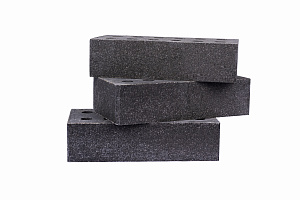 Кирпич колотый облицовочный СПК М150 0,8НФ полнотелый Черный Оникс купить в "Строй-Ресурсе"