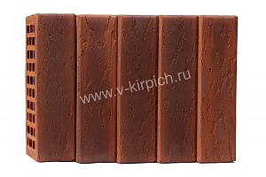Кирпич лицевой Воротынск М150 1,0НФ кортен руст (утолщ. лиц. стенка) купить в "Строй-Ресурсе"